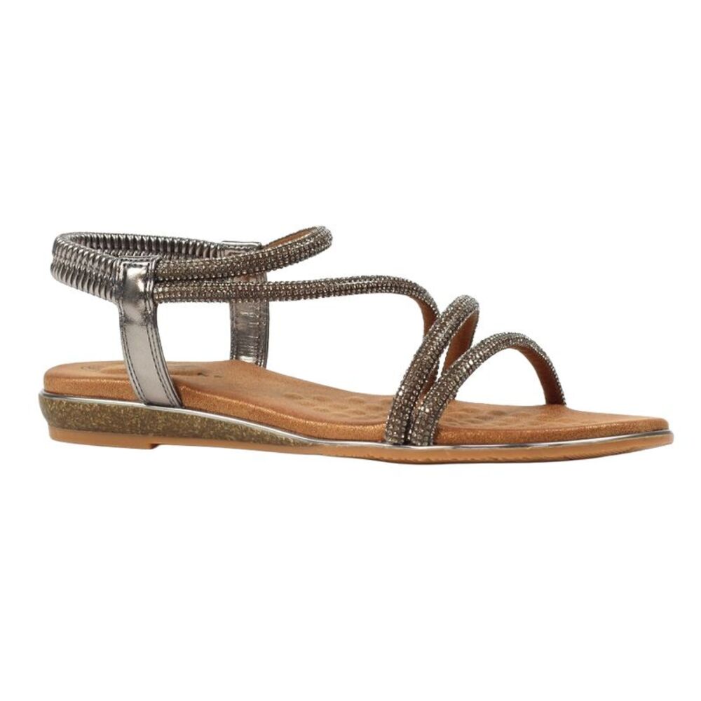 Lunar Womens/Ladies Cortez Sandals / Gray